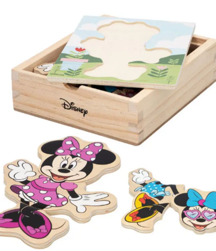 Wooden City Disney Minnie Mouse Holzpuzzle