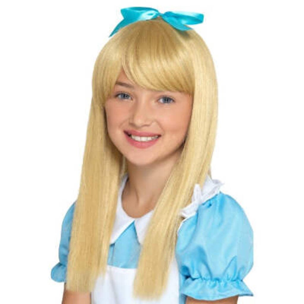 Smiffys Alice im Wunderland Perücke für Kinder
