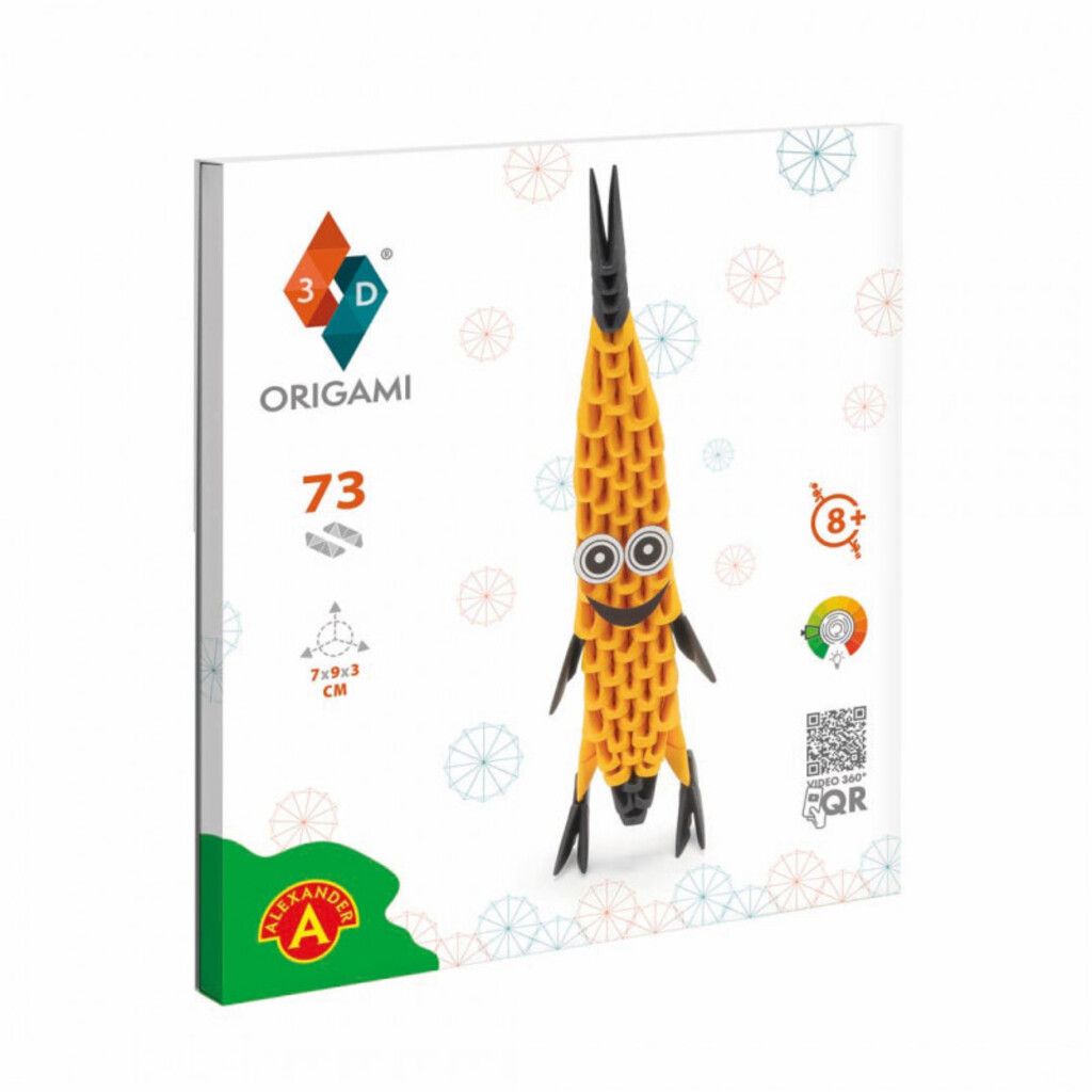 Alexander Origami 3D Bastelset &quot;Banane&quot;