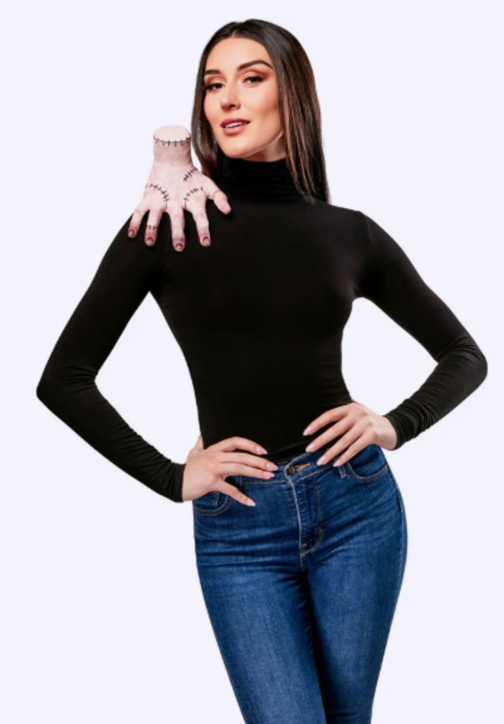 Rubies Wednesday Addams Handschultersitter
