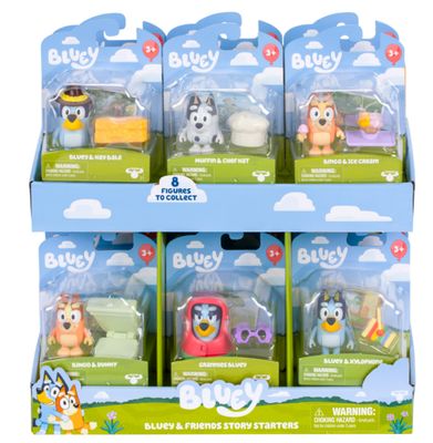 Moose Bluey Story Spielfiguren