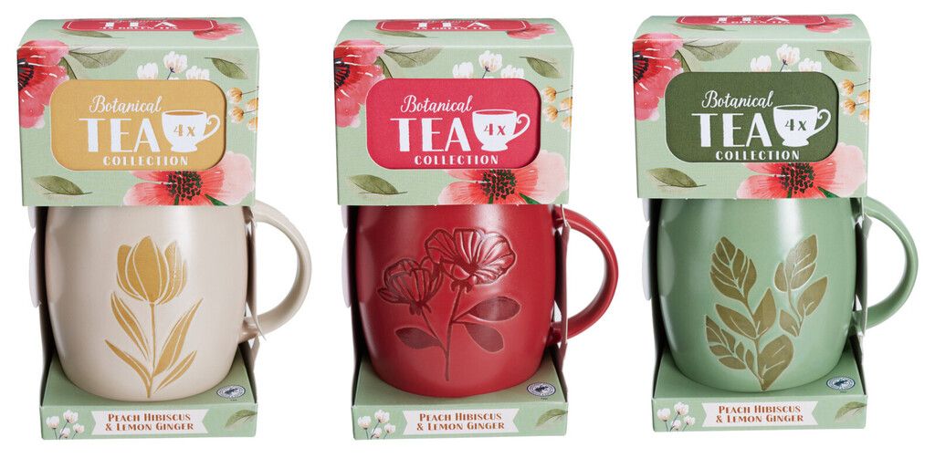 CHAMP Teetasse mit Teebeuteln