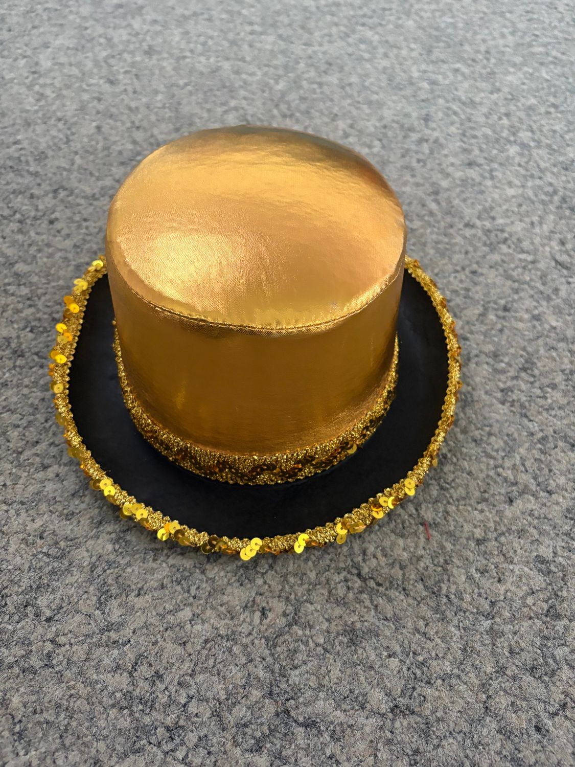 Goldener Partyhut