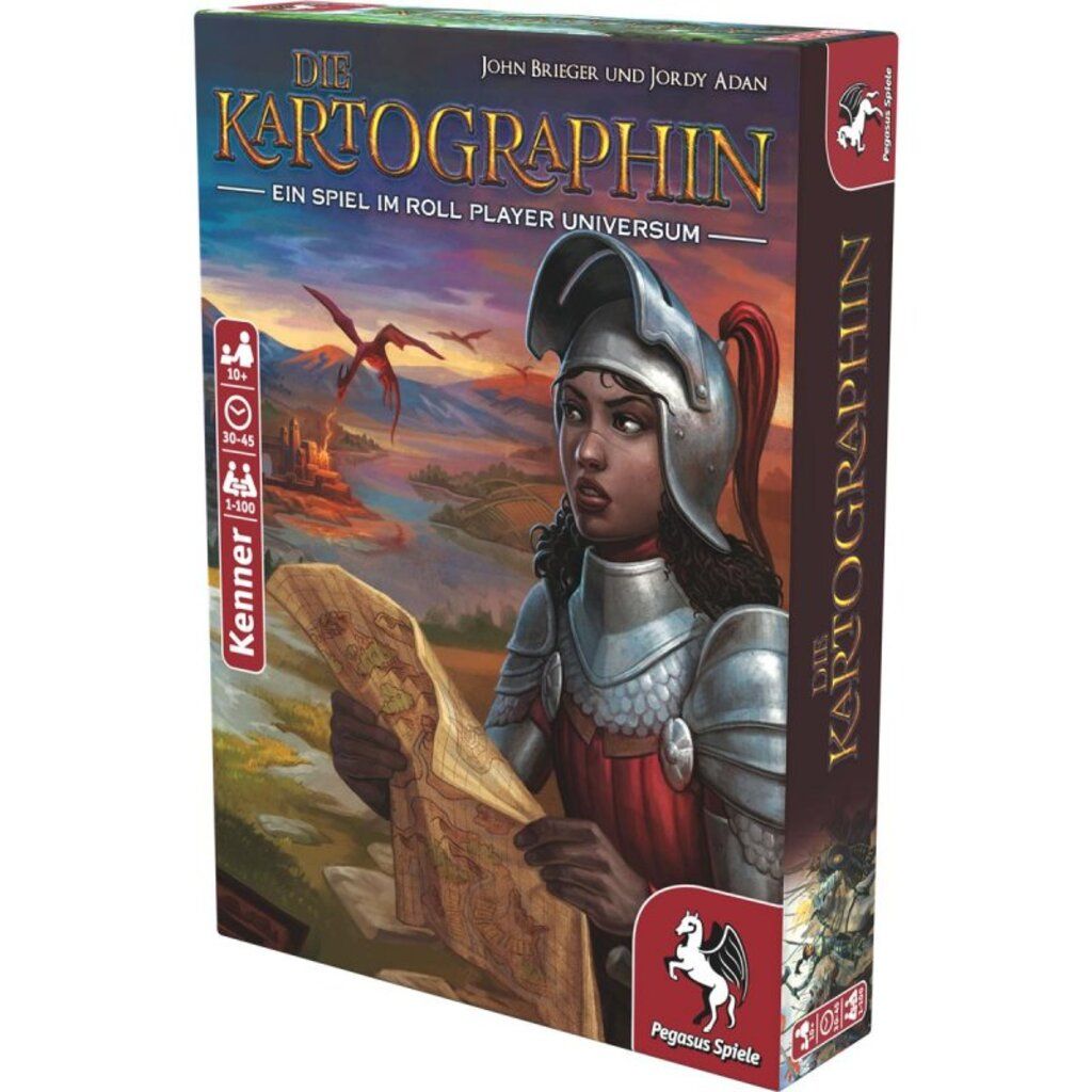 Pegasus Spiele Die Kartographin - Ära der Helden