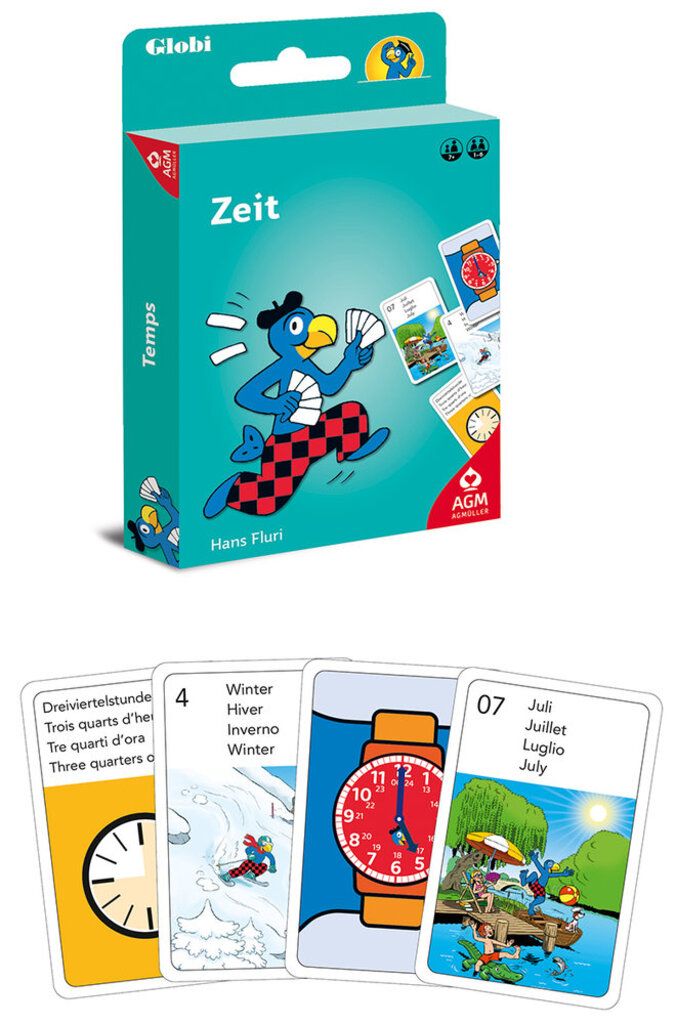 AGM Globi &quot;Zeit&quot;- Lernspiel