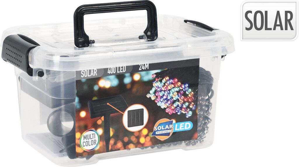 CHAMP Lichterkette Solar 400 LED
