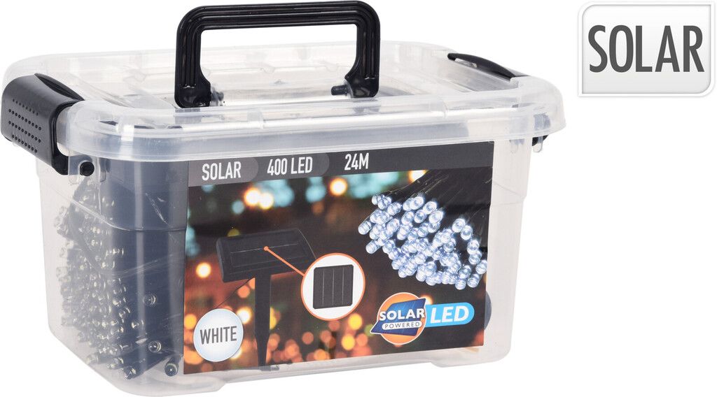 CHAMP Solarlichterkette 400 LED 