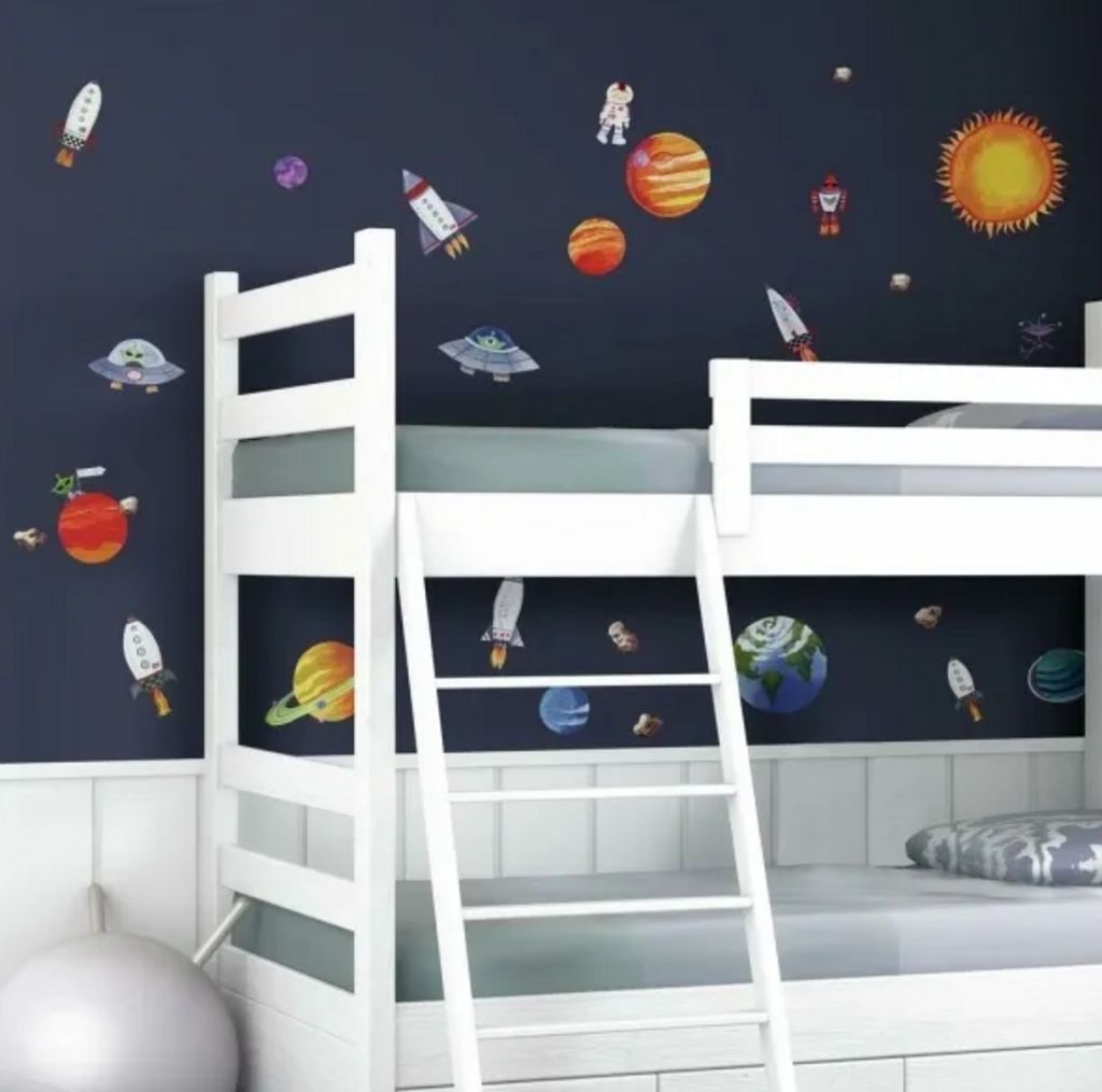 HCM Kinzel Wandsticker für Kinder &quot;Weltall&quot;