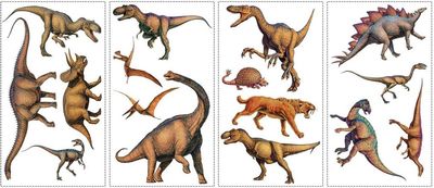 HCM Kinzel Wandsticker für Kinder &quot;Dinosaurier&quot;