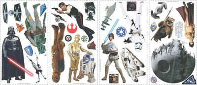 HCM Kinzel Wandsticker für Kinder &quot;StarWars&quot;
