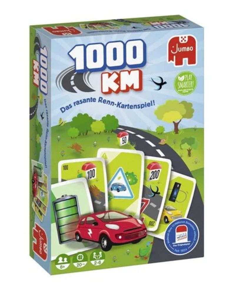 Jumbo 1000KM Kartenspiel