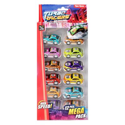 TOITOYS Pull-Back Rennwagen-Set