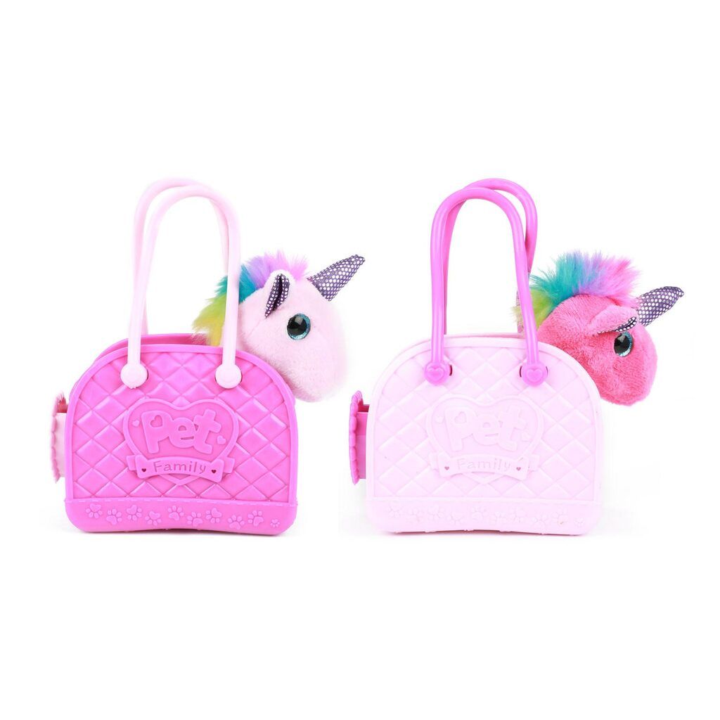 TOITOYS Dream Horse Plüsch-Einhorn in Handtasche