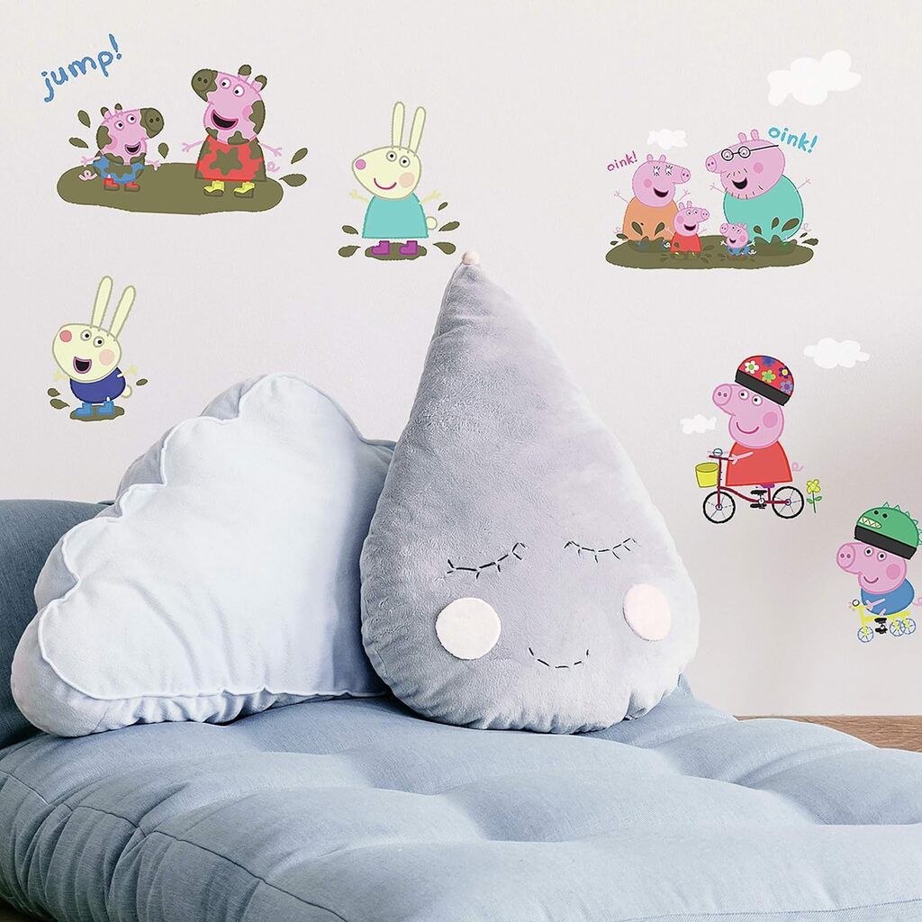 HCM Kinzel Wandsticker für Kinder &quot;Peppa Pig&quot;