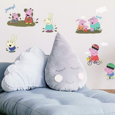 HCM Kinzel Wandsticker für Kinder &quot;Peppa Pig&quot;