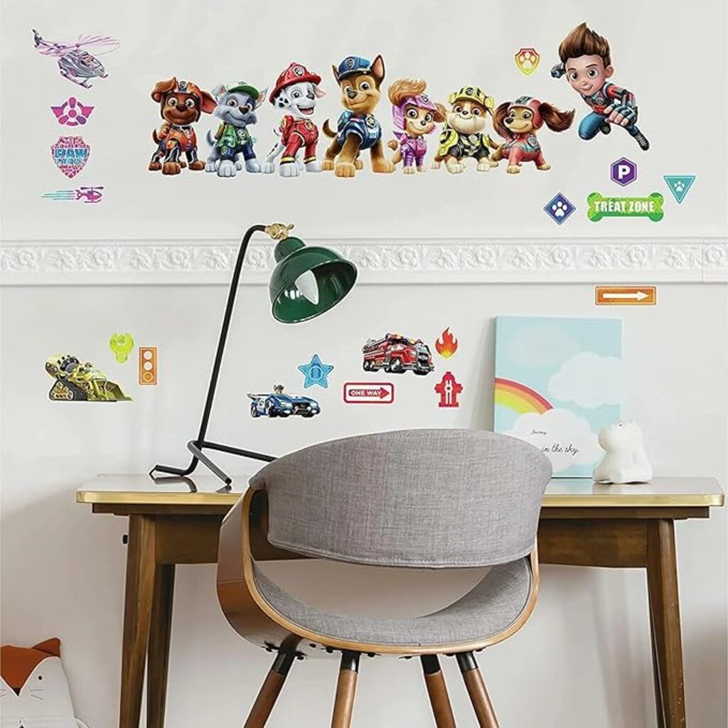 HCM Kinzel Wandsticker für Kinder &quot;Paw Patrol&quot;