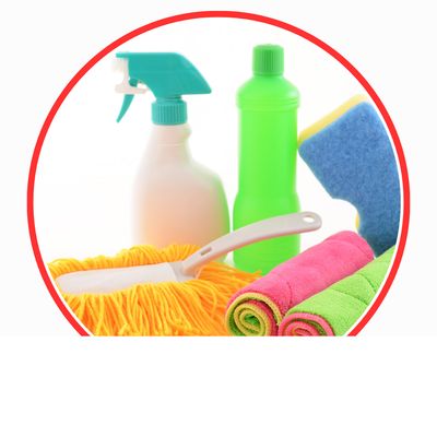 Reinigungsutensilien