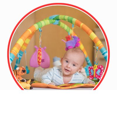 Krabbeldecke &amp; Spielbogen