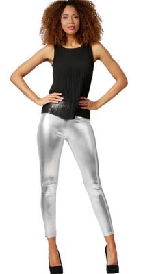 Dress for fun Kostüm &quot;Metallic-Leggings&quot;
