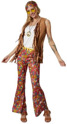 Dress for fun women&#39;s costume &quot;Hippie 70s&quot;