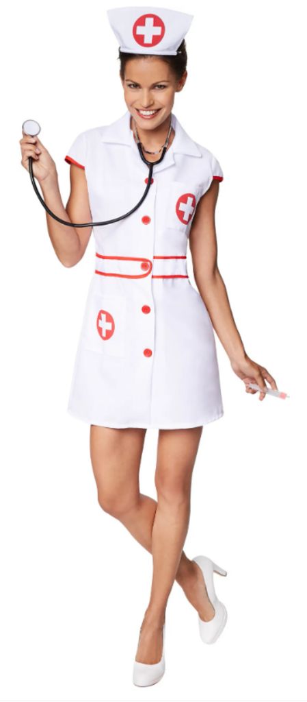 Dress for fun Kostüm „Sexy Krankenschwester“ – verführerisch &amp; auffällig