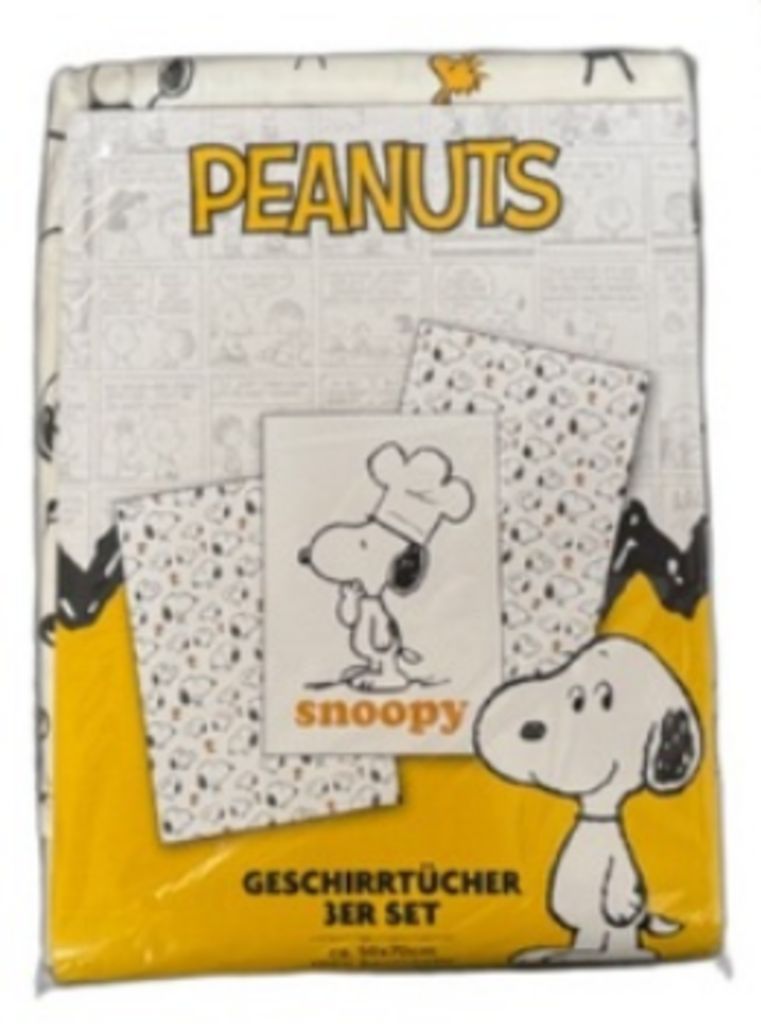 CHAMP Geschirrhandtuch 3-er Pack &quot;Snoopy&quot;