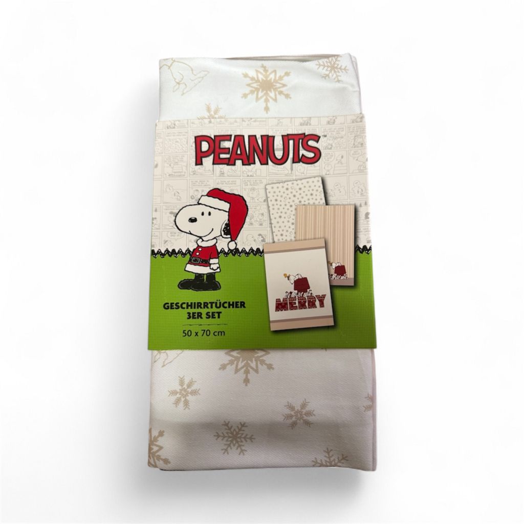 Disney Geschirrtücher &quot;Snoopy&quot; 3-er Set