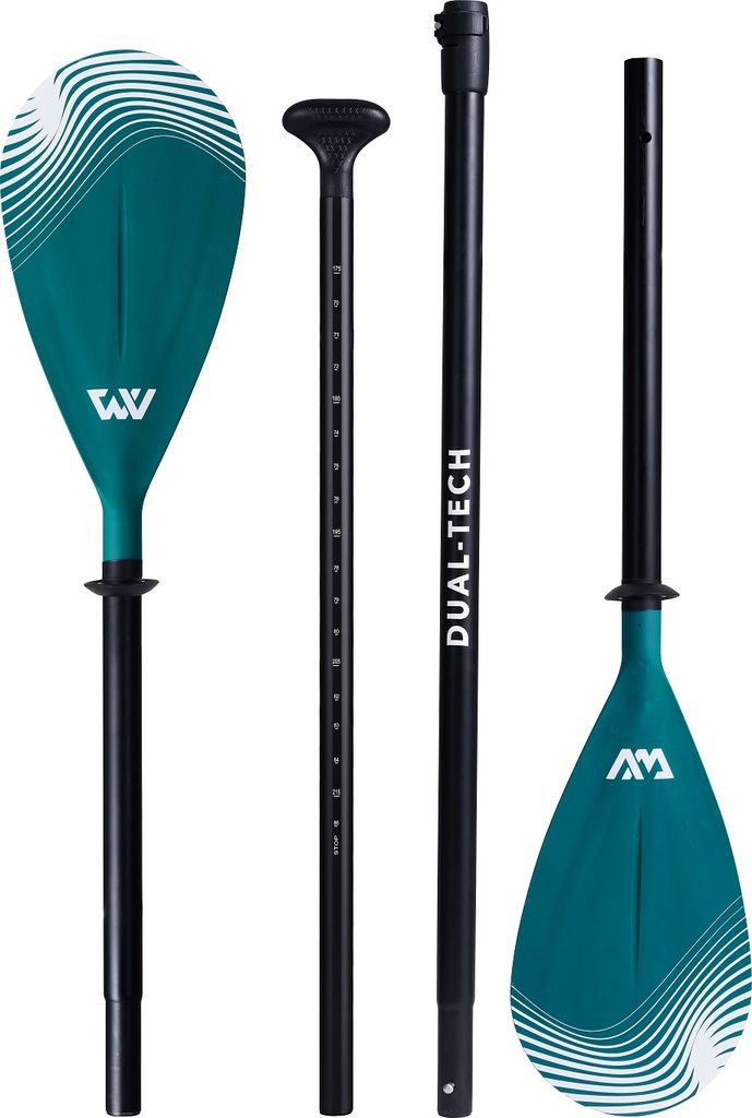 Aqua Marina DUAL TECH 2-in-1 Aluminum iSUP &amp; Kajak Paddel