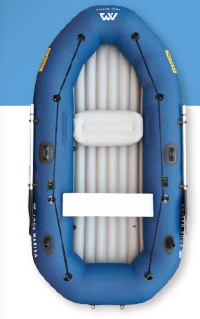 Aqua Marina CLASSIC Advanced Fischerboot mit Halterung für Elektromotoren