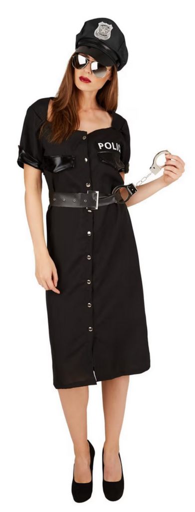 Dress for fun Damenkostüm „Sexy Polizistin“