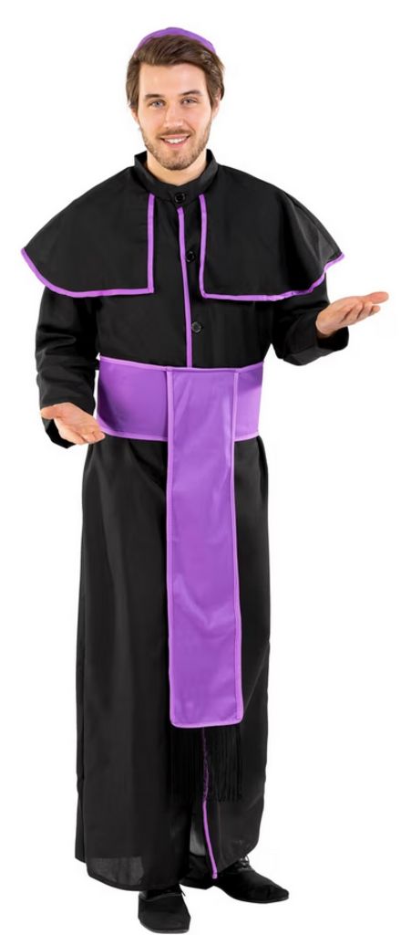 Dress for fun Herrenkostüm „Sankt Benedikt“