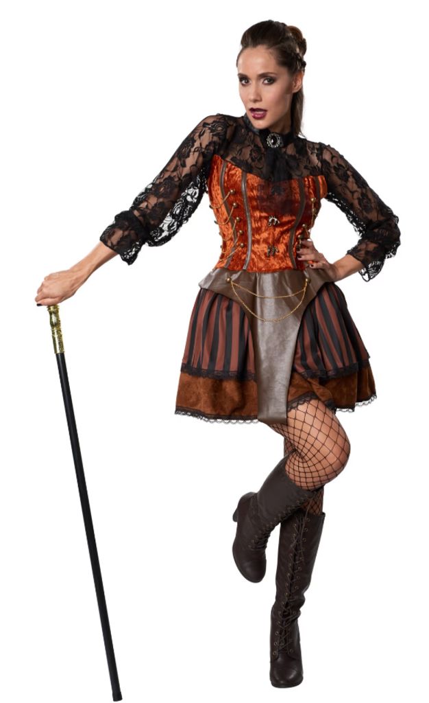 Dress for fun Damenkostüm Steampunk Gräfin 