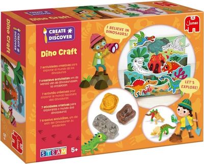 Jumbo Dinosaurier Bastelset