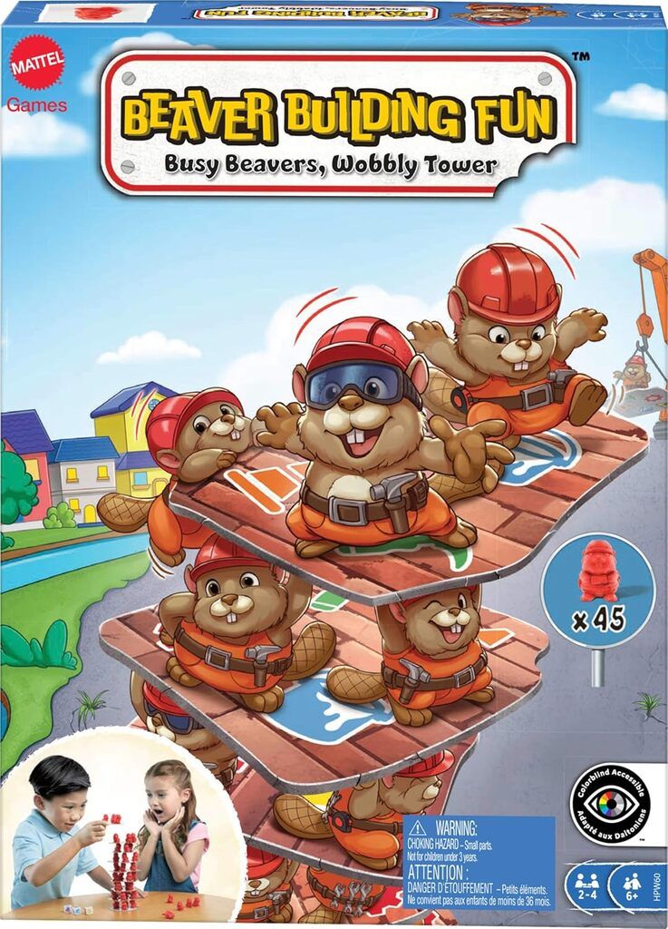 Mattel Beaver Building Fun