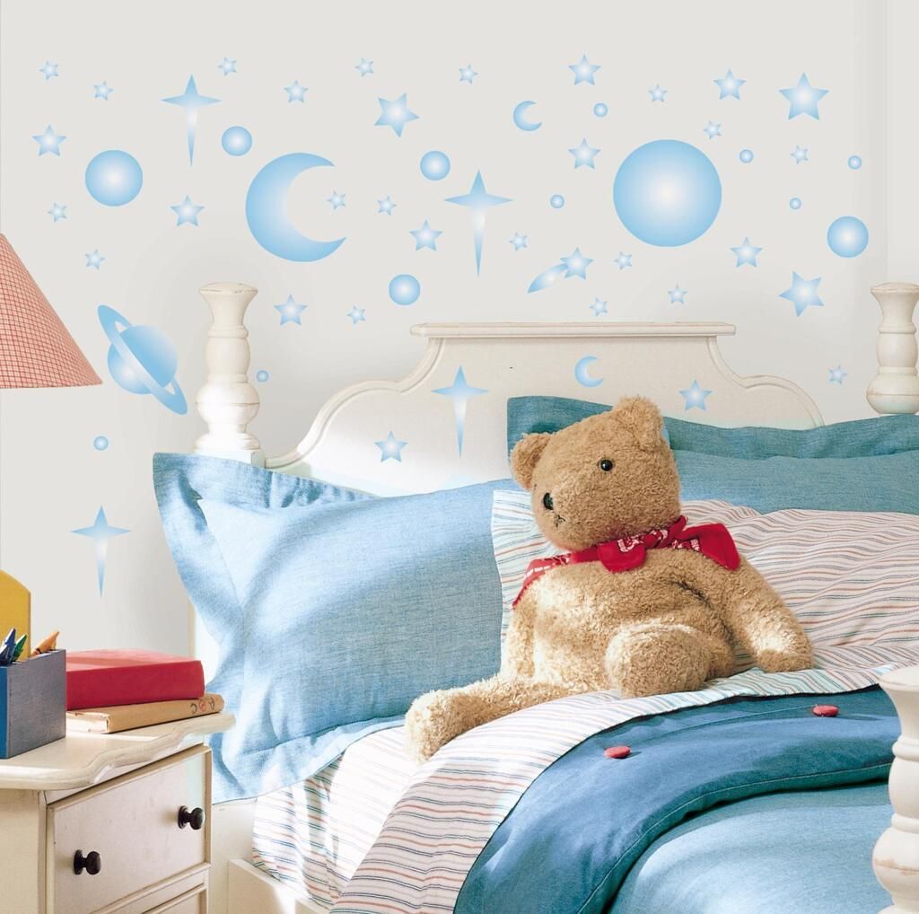 HCM Kinzel Wandsticker für Kinder &quot;Universum&quot;