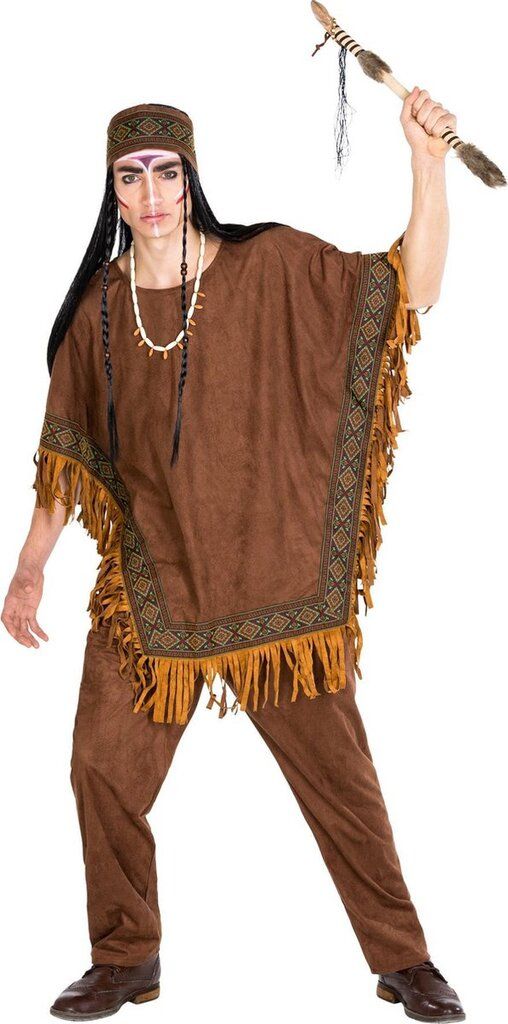 Dress for fun Herrenkostüm „Indianer Wild Horse“