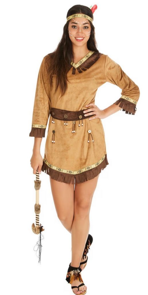 Dress for fun Damenkostüm „Indianerin Apache Ashley“
