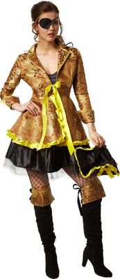 Dress for fun Damenkostüm  „Elegante Freibeuterin“ 