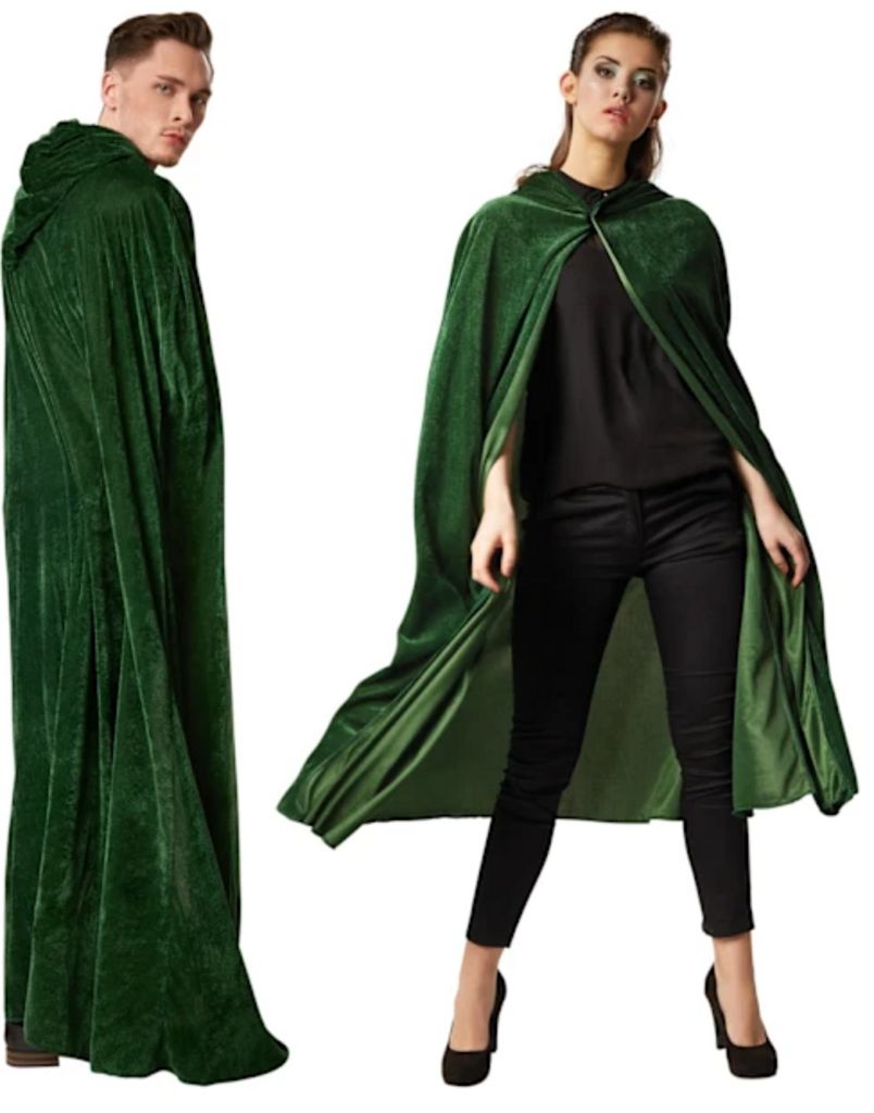 Dress for fun Samtumhang mit Kapuze