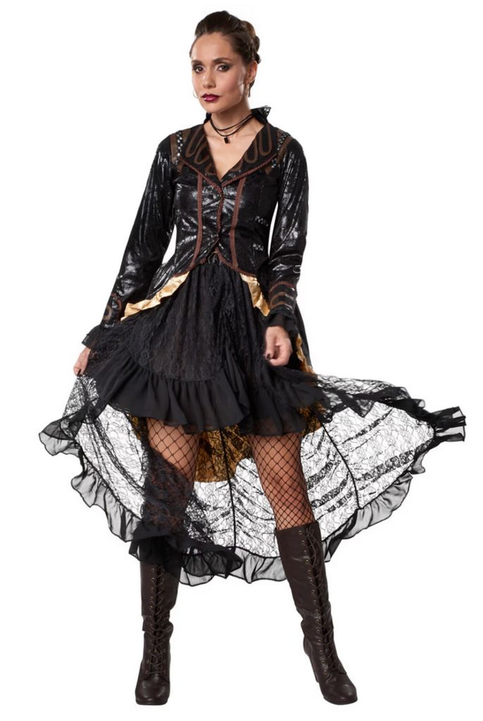 Dress for fun Frauenkostüm „Steampunk Rebel“ 