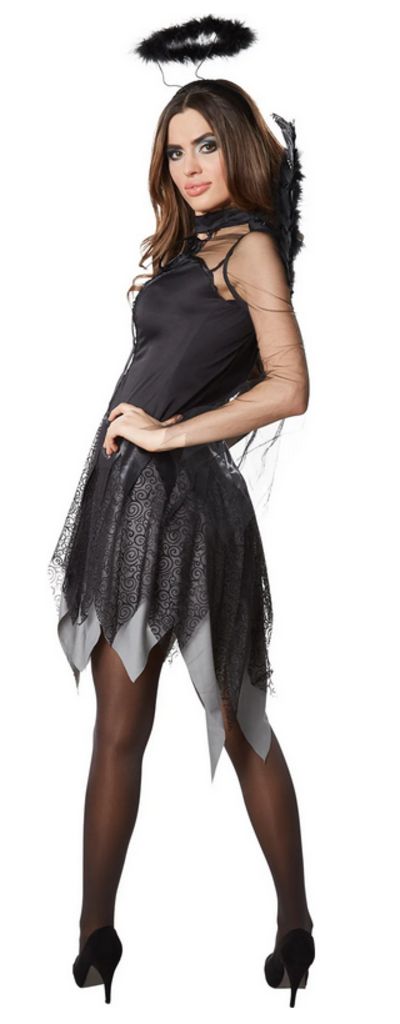 Dress for fun Frauenkostüm „Sexy Engel Vamp“