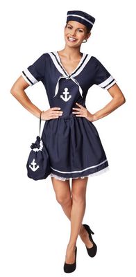 Dress for fun Frauenkostüm Seemannsfrau 