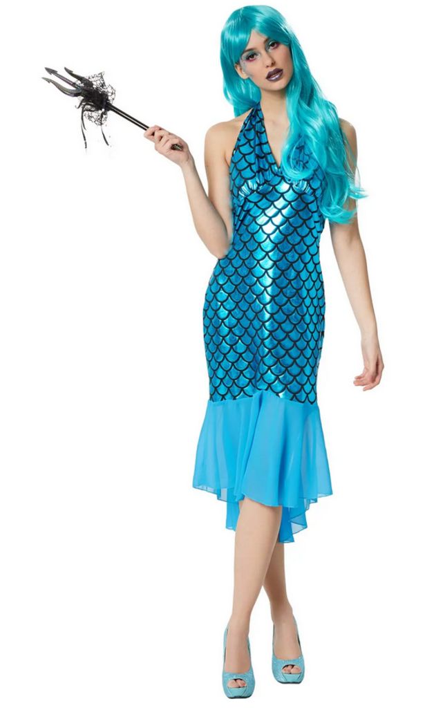 Dress for fun Frauenkostüm „Zauber des Ozeans“ 