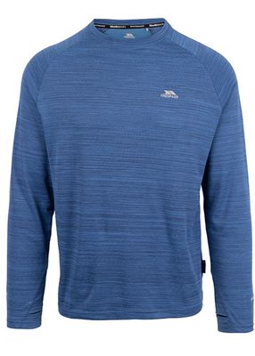 Trespass ADAMO Herren langarm T-shirt (navy meliert, NVM, XXL) Trespass ADAMO Herren langarm T-shirt (navy meliert, NVM, XXL)