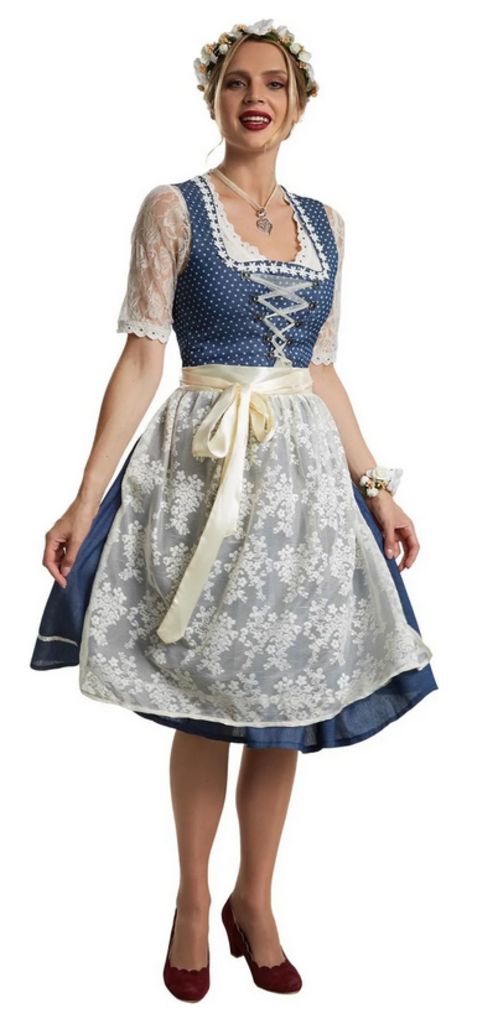 Dress for fun Midi-Dirndl „Kleinwalsertal“