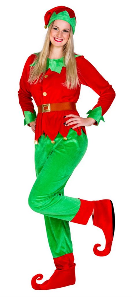Dress for fun Frauenkostüm „Weihnachtselfe“
