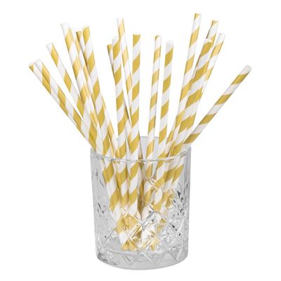 Boland Papierstrohhalm 20-er Pack (20 cm)