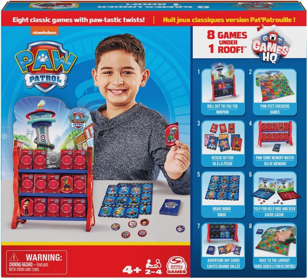 Spinmaster PAW Patrol Spiele-Hauptquartier