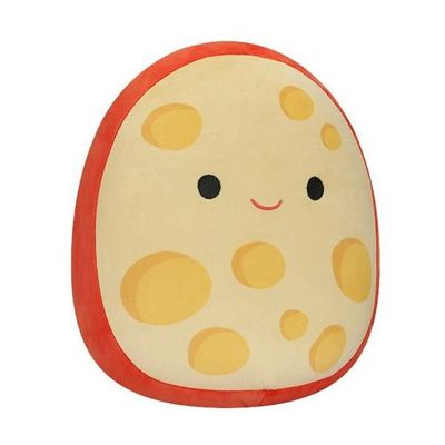 Squishmallows Gouda Käse – Mannon, der Kuschelkäse! (orange, 30 cm)