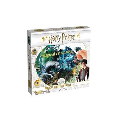 Winning Moves Puzzle Harry Potter Magische Tierwesen 500 Teile  (26.8 cm × 26.8 cm, 500 Stk.)